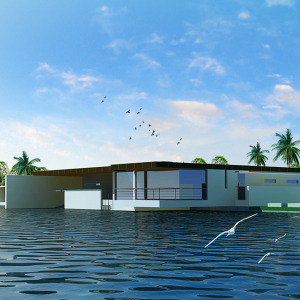 Waterfront Villas & Coastal Landscape