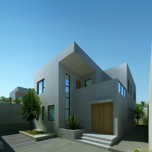 Bir Ayad Zone1, 1800 Housing Units & Civic Center