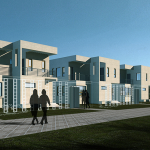 Bir Ayad Zone2, 1800 Housing Units & Civic Center