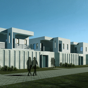 Bir Ayad Zone2, 1800 Housing Units & Civic Center