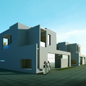 Bir Ayad Zone4, 1800 Housing Units & Civic Center